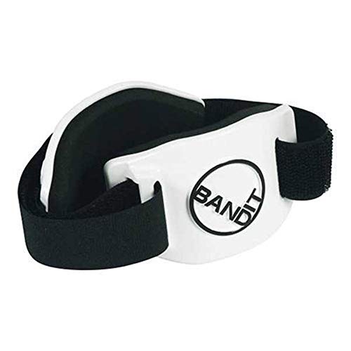 Band-It ABI00 - Cinta Deportiva de sujeción para el antebrazo, Color Negro y Blanco