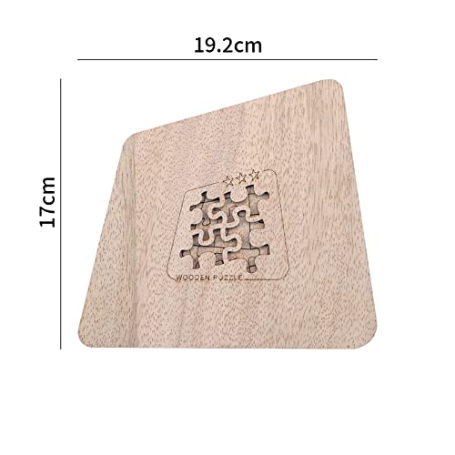 Baowanji Mantener ocupado Tangram Demencia y Alzheimer Puzzle Actividades/Puzzles/Juegos para adultos mayores (cuadrilátero)