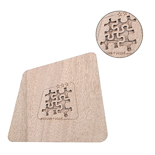 Baowanji Mantener ocupado Tangram Demencia y Alzheimer Puzzle Actividades/Puzzles/Juegos para adultos mayores (cuadrilátero)