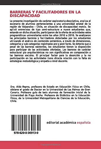 BARRERAS Y FACILITADORES EN LA DISCAPACIDAD: Percepción de los alumnos en situación de discapacidad en relación a la oferta de actividades universitarias