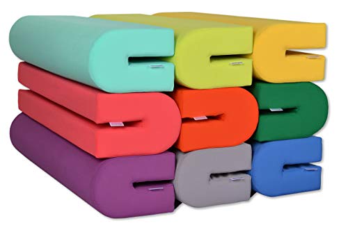 Barrier Guard - Protector de espuma para cama infantil, seguro y cómodo para los niños