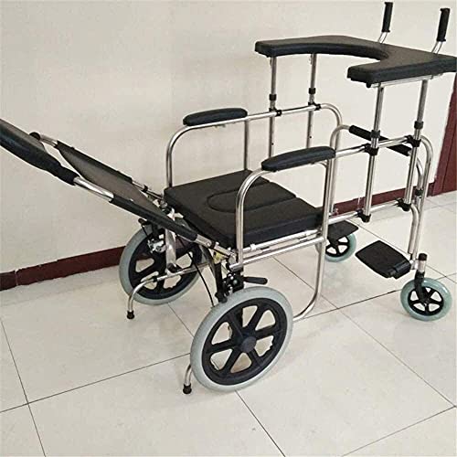 Bastidor para caminar Andador estándar Andador andador andador para ancianos con asiento, inodoro junto a la cama, entrenamiento para caminar de rehabilitación, ayuda de movilidad para adultos ma
