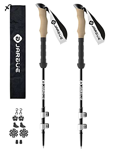 Bastones de Trekking Aluminio 7075 (Blanco Grey)