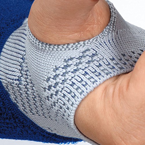 Bauerfeind ManuTrain Vendaje de Muñeca, Derecho, Gris (Titán), Talla 2