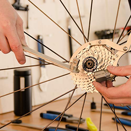 BBB Cycling Bloqueo Lock Plug Free Wheel láser Anillo quitamanchas (para Bicicletas BTL 106S, Silver, Medium, BTL de 106S