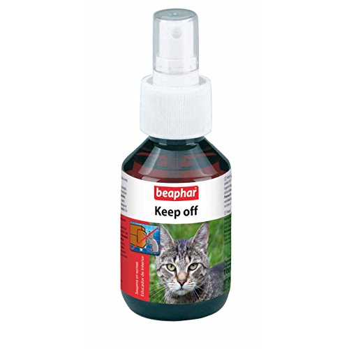 Beaphar BEA13666 Keep Off Spray Educador para Gatos - 100 ml, Negro