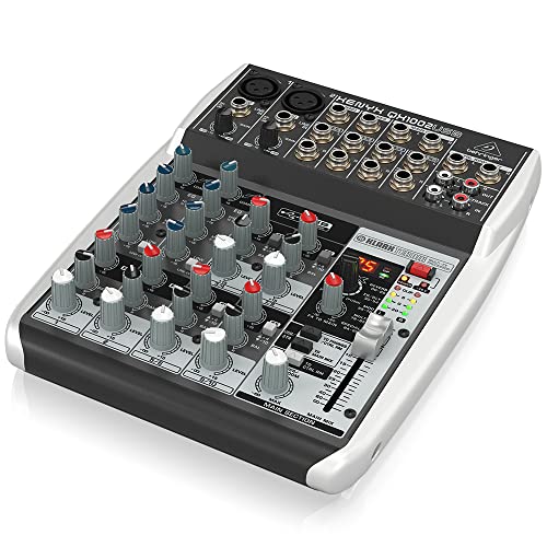 Behringer MESA XENYX QX1002USB Mesa mezclas, gris oscuro