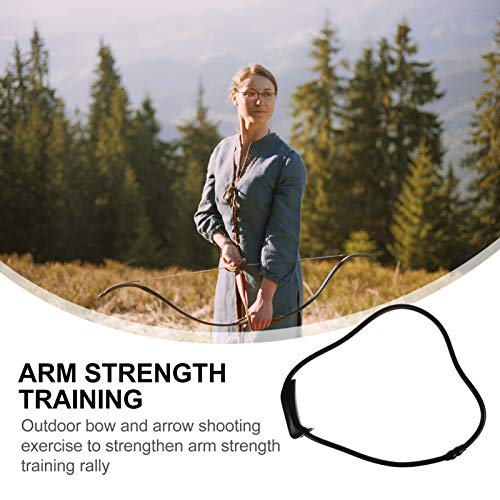 BESPORTBLE Banda de Tiro con Arco Arco Abierto Entrenador de Resistencia Brazo Entrenamiento de Fuerza Arco Tensor de Entrenamiento Máquina de Ejercicios de Tiro con Arco