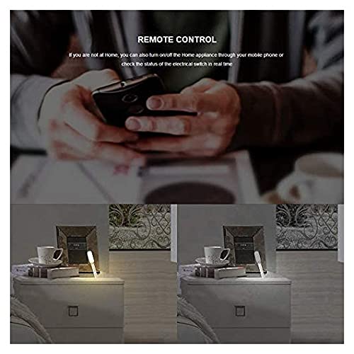 BestCon RM4C Mini Smart WiFi IR Control Remoto Universal Smart Home Hub, Todo en uno Control infrarojo para Todos Tus Dispositivos – Negro