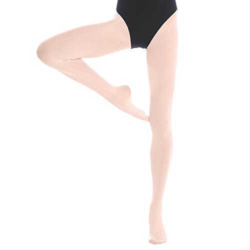 Bezioner Medias de Ballet Para Niños y Adultos 1 Par Rosa S