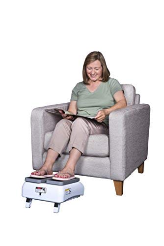BioEnergiser Leg Exerciser Pro – Entrenamiento pasivo para jóvenes y mayores, 3 niveles, incluye mando a distancia, movimiento constante suave, adecuado para personas mayores