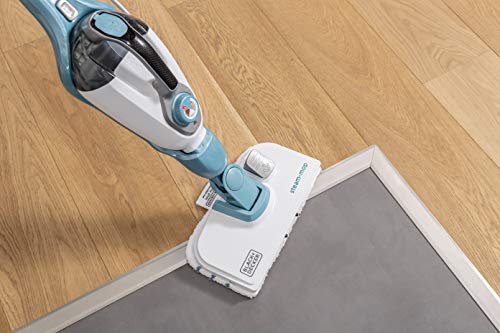 BLACK+DECKER FSMH1321JMD-QS - Mopa a vapor 17 en 1 de 1300W, 500 ml 34x65x18cm