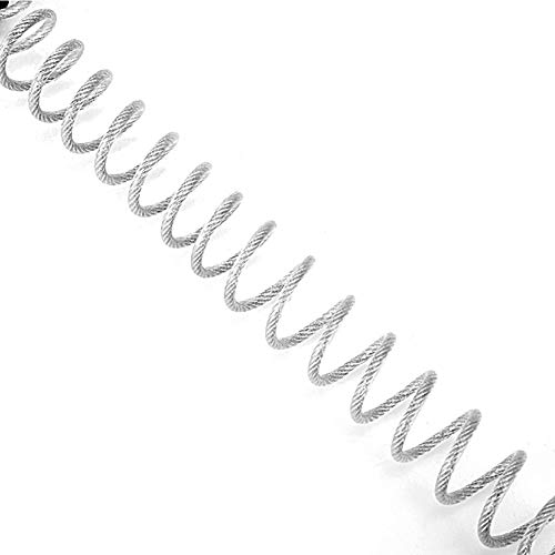 Bloqueo antirrobo para cables, Cuerda de bucle recordatorio de alambre de resorte de seguridad, utilizado para bicicleta motocicleta scooter manillar