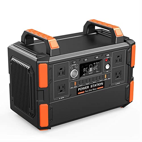 BO LAI DE Generador De Energía Solar Portátil De 1000W,Cargador De Batería,Motor De 110-240V, Salida De Energía De CA, Respaldo De Emergencia, Adecuado para CPAP, Viajes De Campamento Al Aire Libre