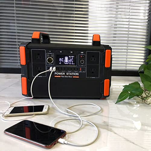 BO LAI DE Generador De Energía Solar Portátil De 1000W,Cargador De Batería,Motor De 110-240V, Salida De Energía De CA, Respaldo De Emergencia, Adecuado para CPAP, Viajes De Campamento Al Aire Libre