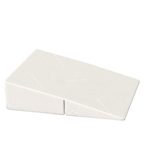 Bonmedico Cuña Antireflujo Adulto - Almohada de Cuña Ortopedica de Espuma Viscoelástica - Soporte para Espalda y Cuello - para Dormir en la Cama o Sofa﻿﻿