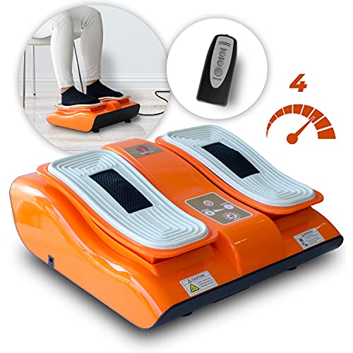 BONPLUS | Vibralegs Masajeador eléctrico para pies | Con vibración | Masaje Shiatsu | Mejora la circulación | Sensación de bienestar | Mando a Distancia | Dos años de Garantía