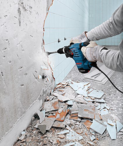 Bosch Professional GBH 3-28 DFR - Martillo perforador (3,1 J, máx. hormigón 28 mm, portabrocas SDS plus + cilíndrico, en maletín)