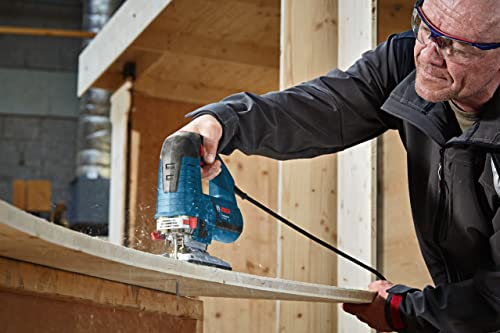 Bosch Professional GST 160 BCE - Sierra de calar (800 W, 800 - 3000 cpm, profundidad de corte 160 mm, en L-BOXX)