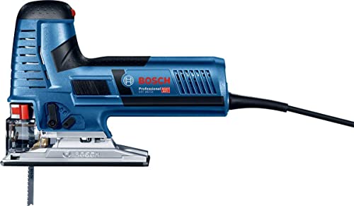 Bosch Professional Sierra de Calar GST 150CE, 780W, 3 Esponjas, Kit Aspiración, Cubierta Protect, Zapata Deslizante, Protector Cortes Limpios, Hoja Sierra, Maletín Profesional, Amazon Exclusive Set