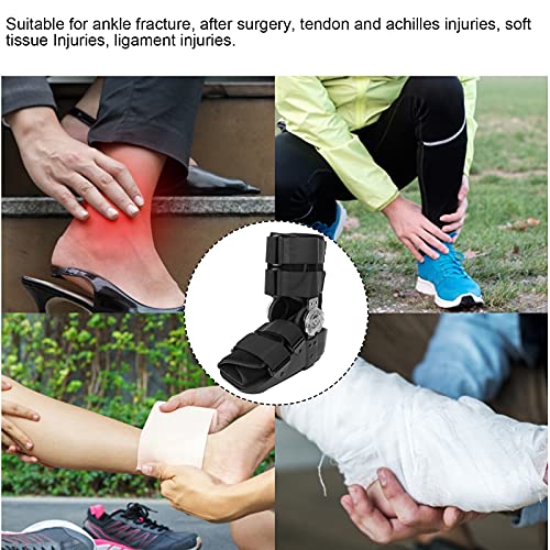 Bota para Fractura De Tobillo, Andador Ortopédico De Tobillo, Cómoda Correa De Gancho Y Bucle Que Alivia El Dolor Edema para Lesiones De Tobillo para Lesiones del Tendón De Aquiles(S)