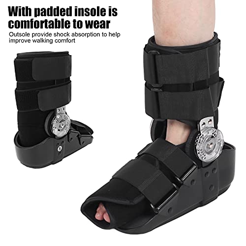 Bota para Fractura De Tobillo, Andador Ortopédico De Tobillo, Cómoda Correa De Gancho Y Bucle Que Alivia El Dolor Edema para Lesiones De Tobillo para Lesiones del Tendón De Aquiles(S)