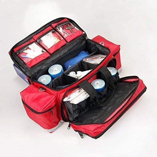Botiquín de primeros auxilios, bolsa médica portátil, botiquín de primeros auxilios a prueba de agua, bolsa completa de respuesta a emergencias para traumatismos - Kit de emergencia para emergencias