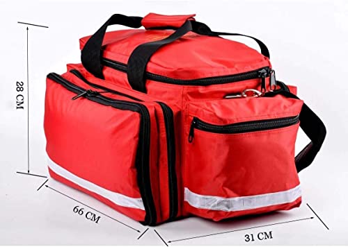 Botiquín de primeros auxilios, bolsa médica portátil, botiquín de primeros auxilios a prueba de agua, bolsa completa de respuesta a emergencias para traumatismos - Kit de emergencia para emergencias