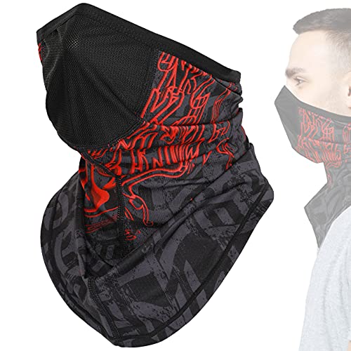 Braga Cuello, Multifuncional Polaina Cuello Bandana, Calentador de Cuello Mascarilla, Tubo Turbante Elastica Sol UV Protección para Deporte Esquí Ciclismo Correr Senderismo Caza (Pintada)