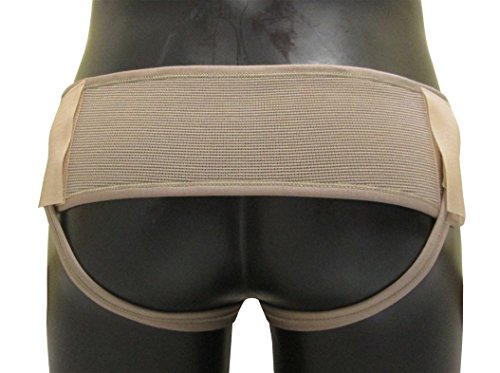 Braguero inguinal para hernia bilateral en tejido elástico Art.350 Talla 5 > 91-95 cm