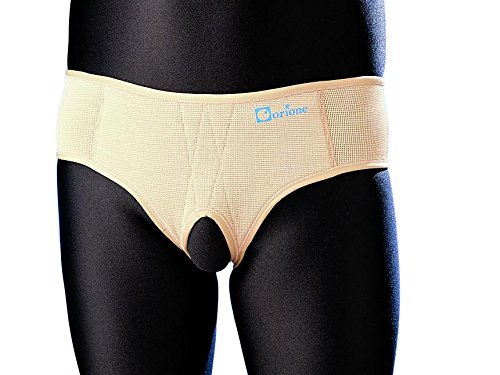 Braguero inguinal para hernia bilateral en tejido elástico Art.350 Talla 5 > 91-95 cm