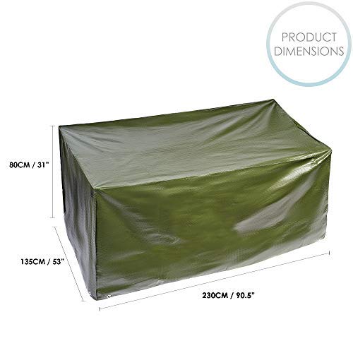 BRAMBLE! Funda para Muebles de Jardín Exterior (230x135x80cm) - Rectangular Grande