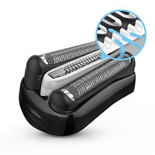 Braun Series 3 Afeitadora Eléctrica Hombre ProSkin, Máquina de Afeitar Barba con Recortadora Extraíble para Uso en Seco y en Mojado, Inalámbrica, Recargable, 3040 S, Azul