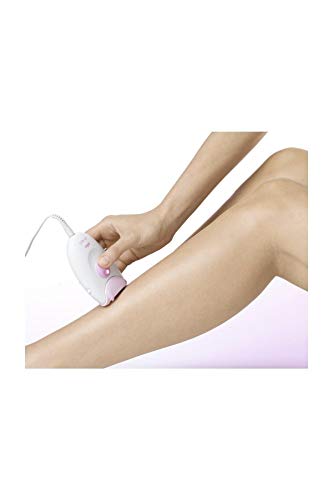 Braun Silk-épil 3 3-170 Depiladora Eléctrica Mujer para Una Depilación Duradera, Sistema de 20 Pinzas, Luz Smartlight, Rodillos de Masaje, Blanca/Morada