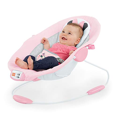 Bright Starts Minnie Mouse Rosy Skies - Hamaca bebé, color Rosa