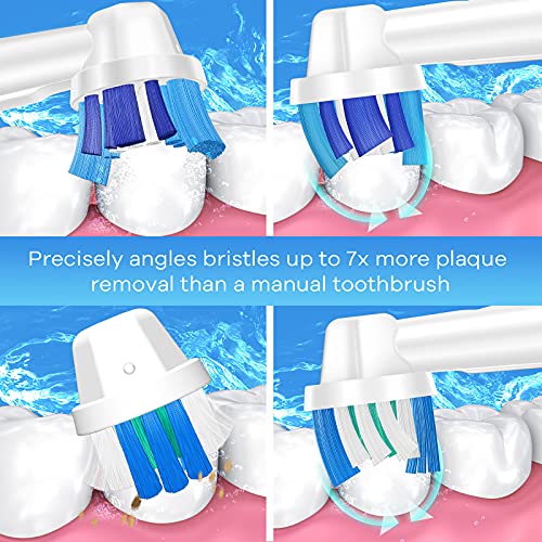 Brightdeal Cabezales de Repuesto para Braun Oral B Cepillo de Dientes Electricos - Recambios Cepillo Compatible con Oral-B Dientes Eléctrico ,5 Precision,5 Sensitive-10 Unidades