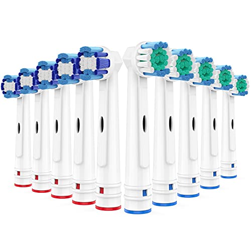 Brightdeal Cabezales de Repuesto para Braun Oral B Cepillo de Dientes Electricos - Recambios Cepillo Compatible con Oral-B Dientes Eléctrico ,5 Precision,5 Sensitive-10 Unidades