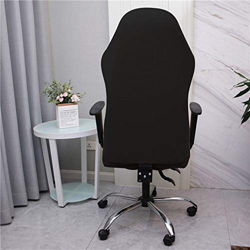 Bverionant Funda para Silla de Ordenador Elástica Impermeable, Protector Universal para Silla de Oficina Giratoria, Protector para Silla para Gamers Deportes Electrónicos #7