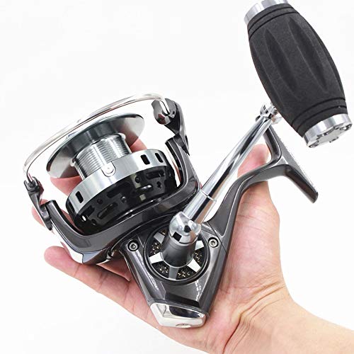 BXGZXYQ Rueda De Pesca De Mar De Metal Completo Sin Separación Carrete De Pesca De Largo Alcance Rueda Giratoria Nutria De Mar Ancla De Pesca (Size : 8000 Model)