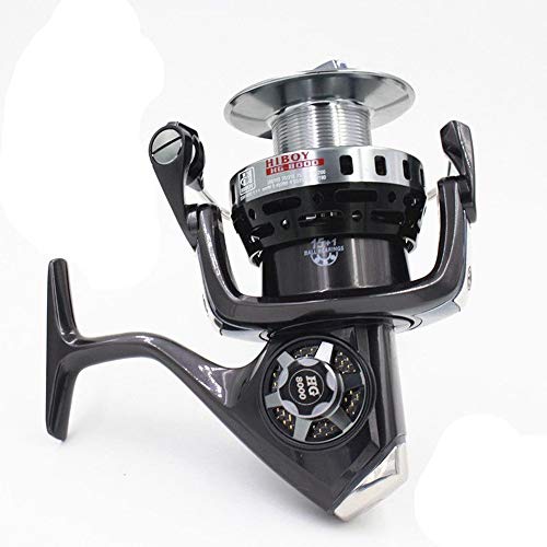 BXGZXYQ Rueda De Pesca De Mar De Metal Completo Sin Separación Carrete De Pesca De Largo Alcance Rueda Giratoria Nutria De Mar Ancla De Pesca (Size : 8000 Model)