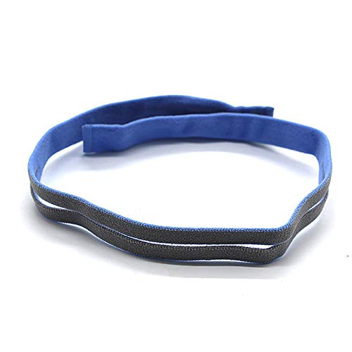 BZZBZZ Arnés de Repuesto Compatible con Airfit P10, Correas de máscara CPAP de Almohada Nasal, con máscaras de ventilación para la apnea del sueño, Azul