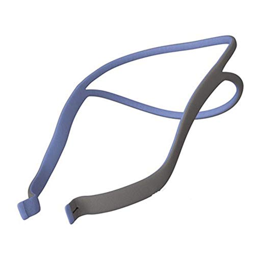 BZZBZZ Arnés de Repuesto Compatible con Airfit P10, Correas de máscara CPAP de Almohada Nasal, con máscaras de ventilación para la apnea del sueño, Azul