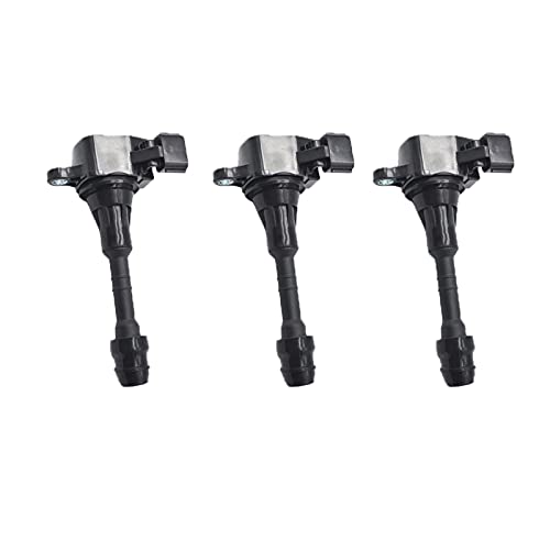 CAIBING Bobinas de Encendido 3pcs 22448-8j115 Encendido de la Bobina de Encendido para Infiniti I35 QX4 Nissan Frontier Xterra Altima Pathfinder 3. 5L 4.0L V6 22448-8J11C Piezas de Repuesto