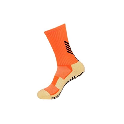 Calcetines Invierno 2 Unids Hombres Calcetines De Fútbol Profesional Anti Deslizamiento Calcetines De Fútbol Montando Ciclismo Deporte Calcetines Nylon Transpirable Mediodía-Champagne,39-44