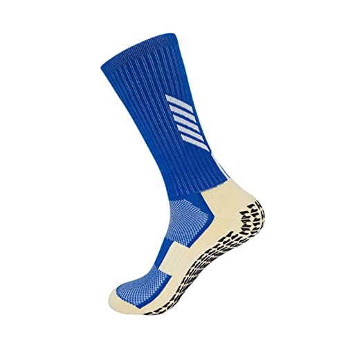 Calcetines Invierno 2 Unids Hombres Calcetines De Fútbol Profesional Anti Deslizamiento Calcetines De Fútbol Montando Ciclismo Deporte Calcetines Nylon Transpirable Mediodía-Champagne,39-44