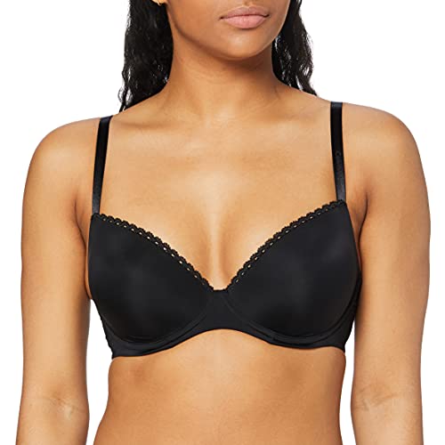 Calvin Klein Seductive Comfort-Customized Lift Sujetador, Negro (Black 001), 80C para Mujer
