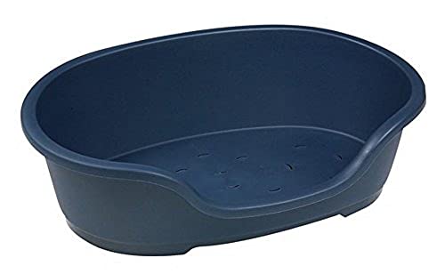 CAMA MASCOTA DOMUS AZUL 80CM DOMUS