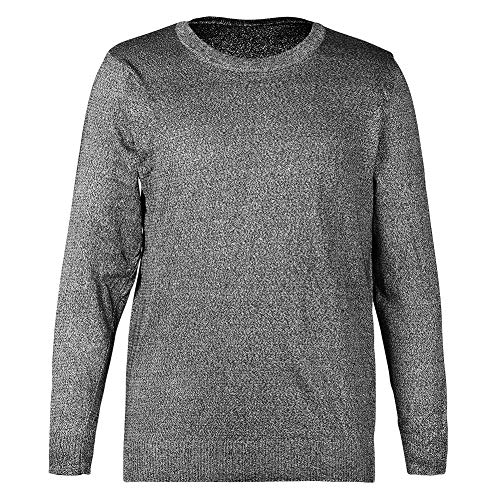 Camisa de Manga Larga, Ropa Protectora Anti Slash Resistente al Corte Nivel 5 Cuello Equipo de protección de Manga Larga para Corte y manejo de Vidrio, rectificado de precisión, etc.(L)