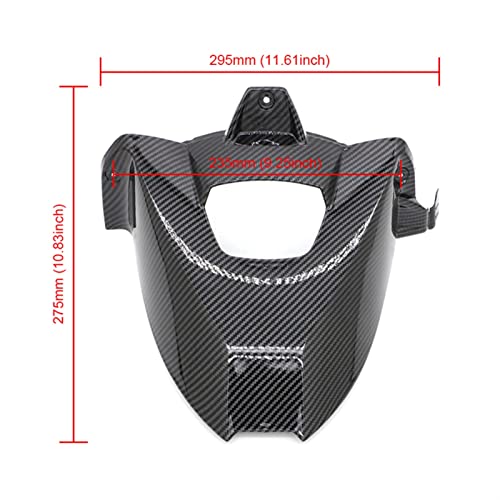 Carbon Black Motorcycle Rueda Trasera Hugger Fender Mudguard Cover Carreing S1000RR S1000R 2009-2018 2017 2016 2015 2014 2014