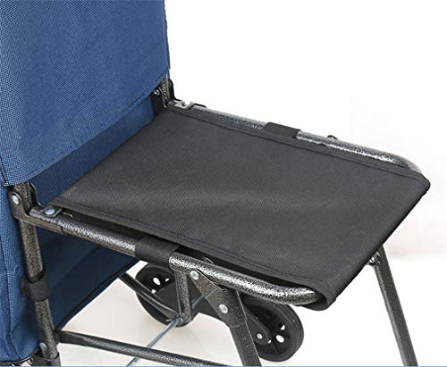 Carritos De La Compra, Silla Taburete 6 Ruedas Escaleras Que Suben Carro De Compras Pliegue El Bolso De Compras Reutilizable D